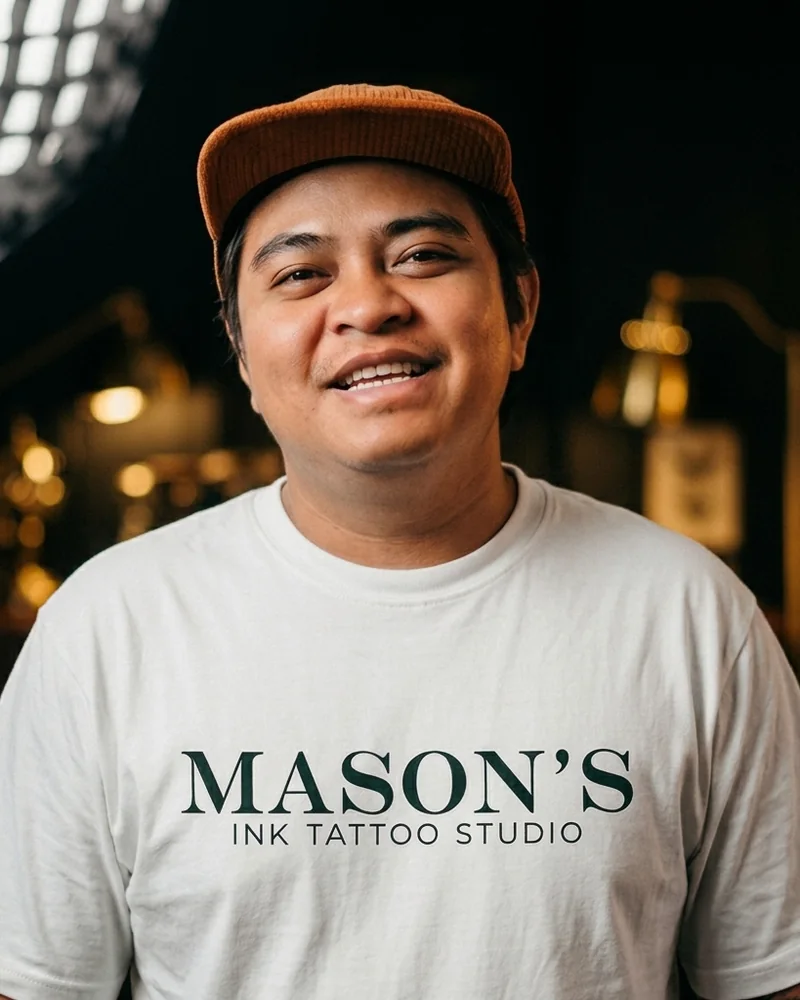 Dian, independent tattoo artist at Mason's Ink