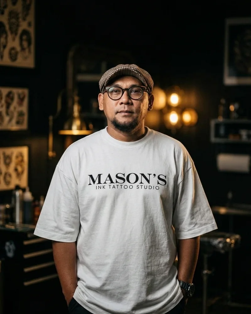 Magna, independent tattoo artist at Mason's Ink