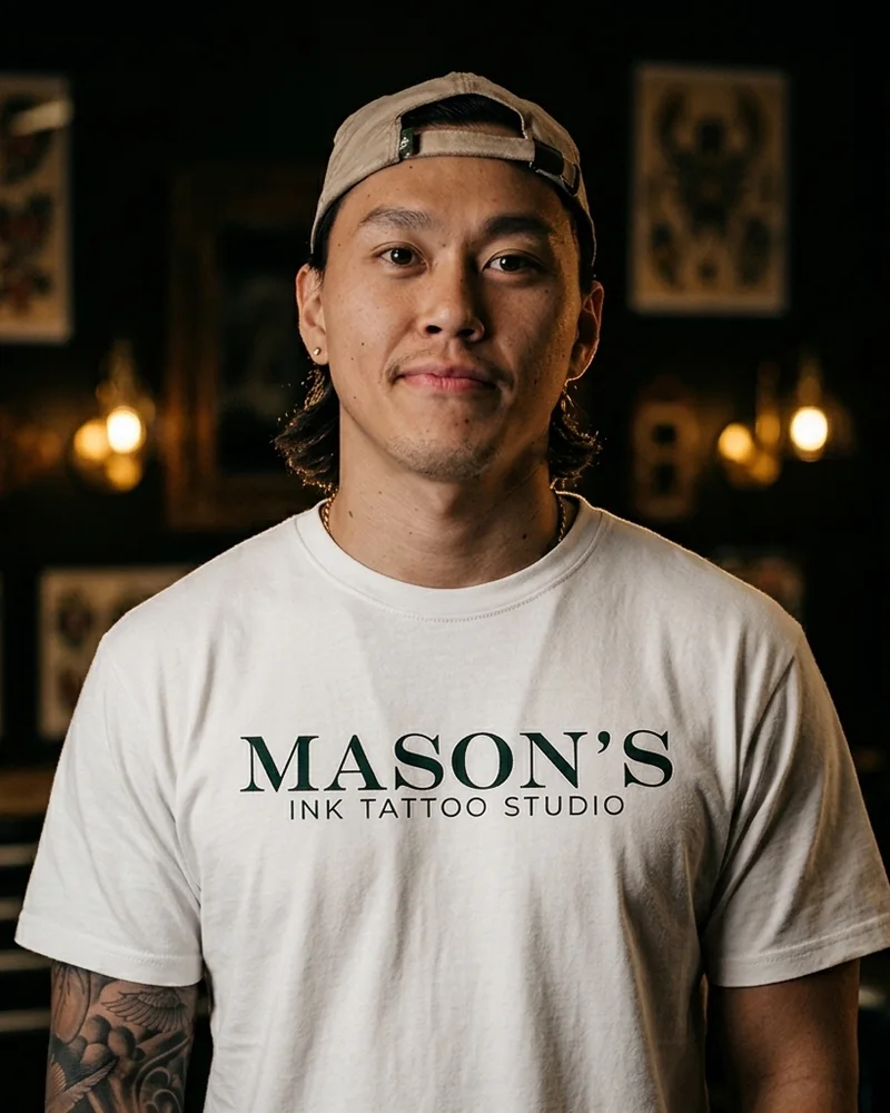 Rony, independent tattoo artist at Mason's Ink