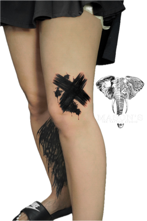 Abstract Tattoo Style