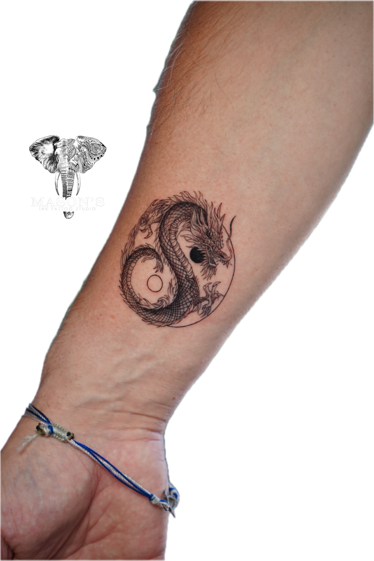 Black and Grey Tattoo Style