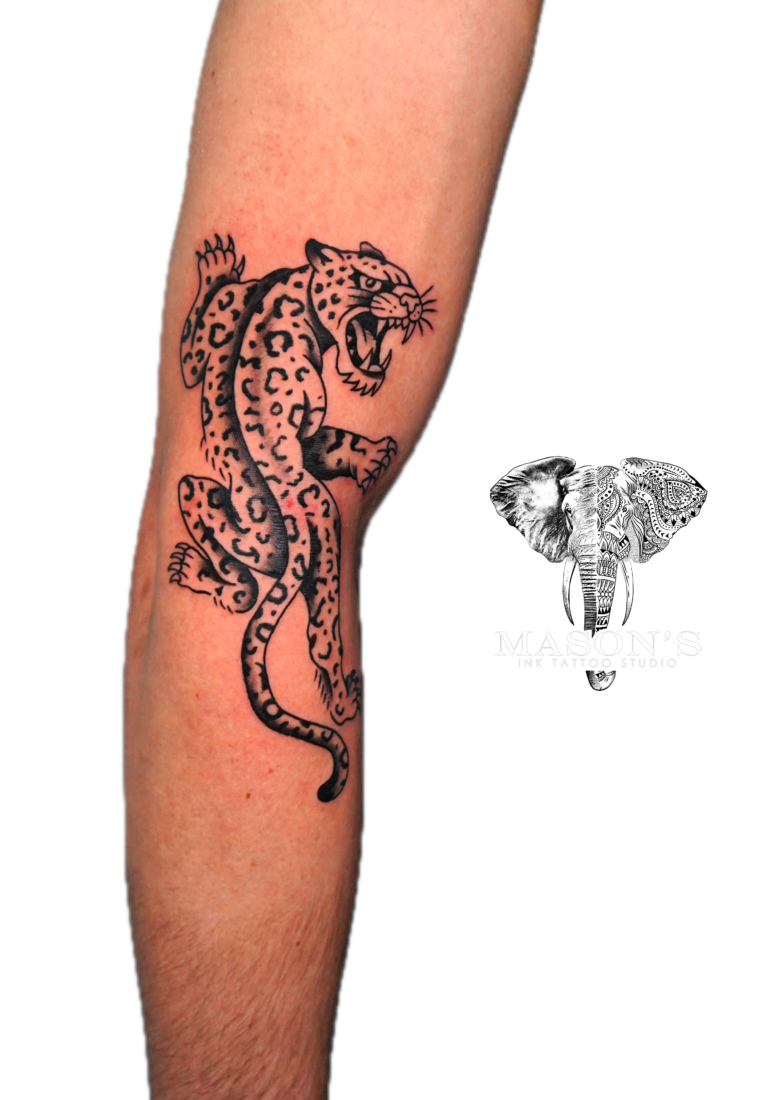 Black Work Tattoo Style