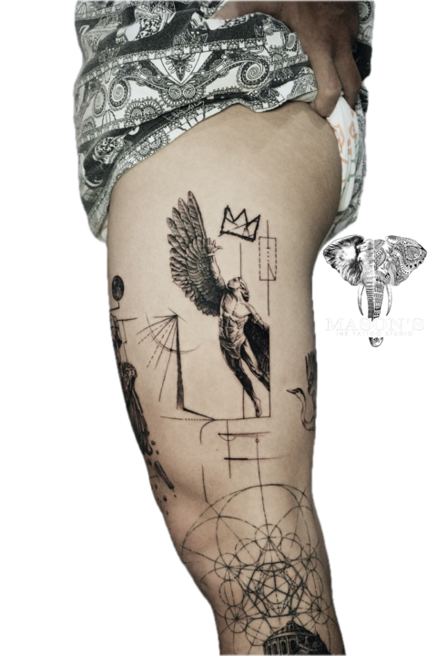 Geometric Tattoo Style