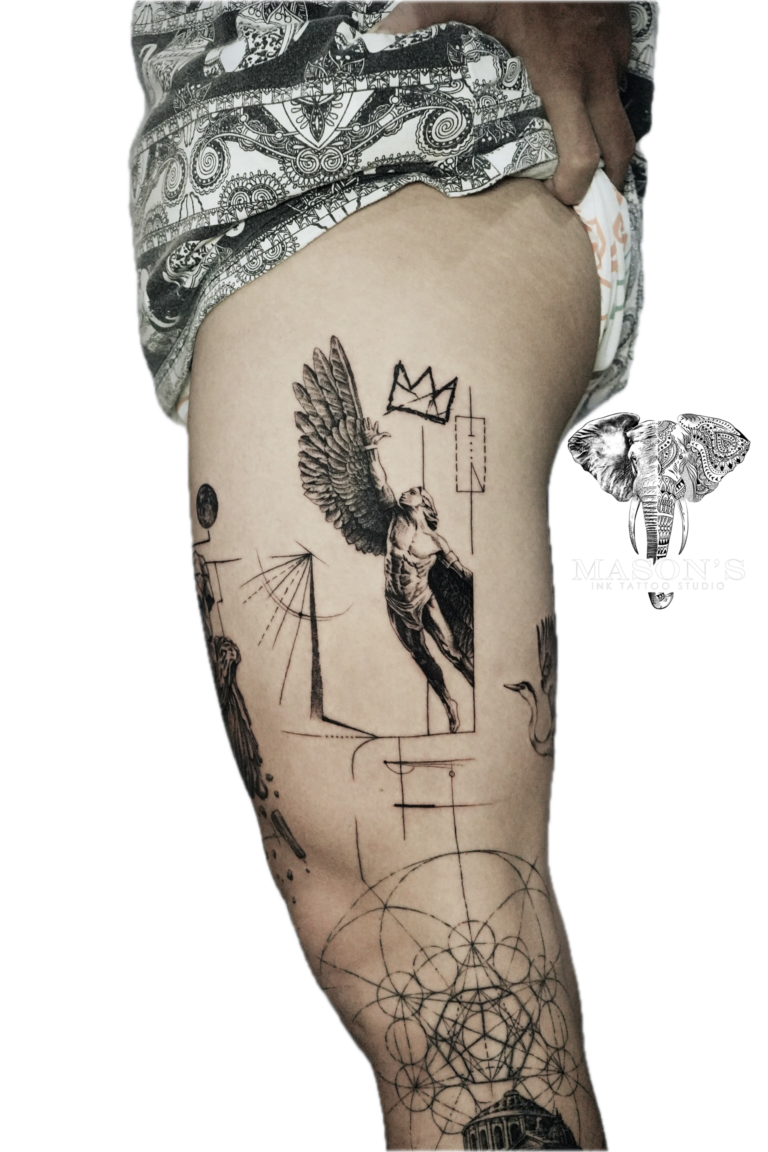 Geometric Tattoo Style