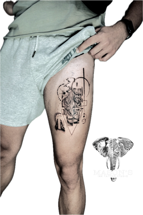 Geometric Tattoo Style