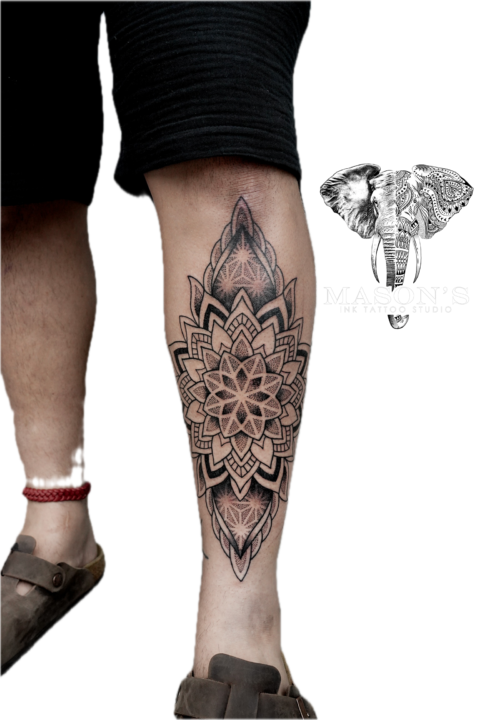 Mandala Tattoo Style