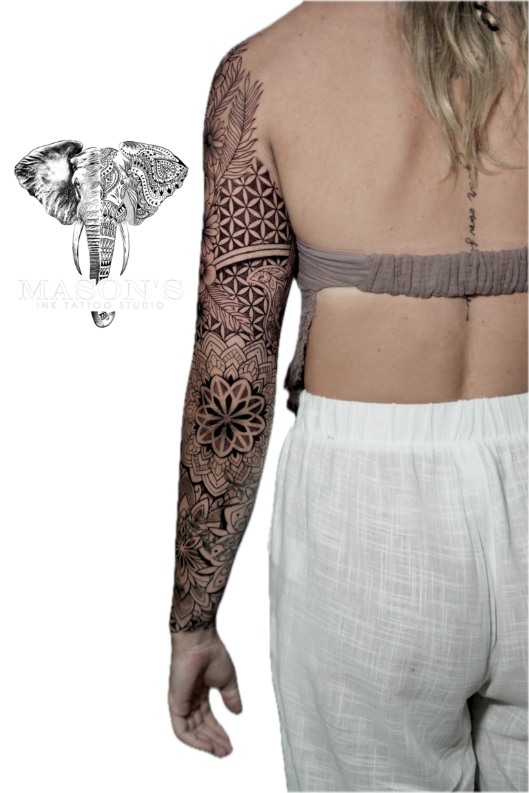 Mandala Tattoo Style