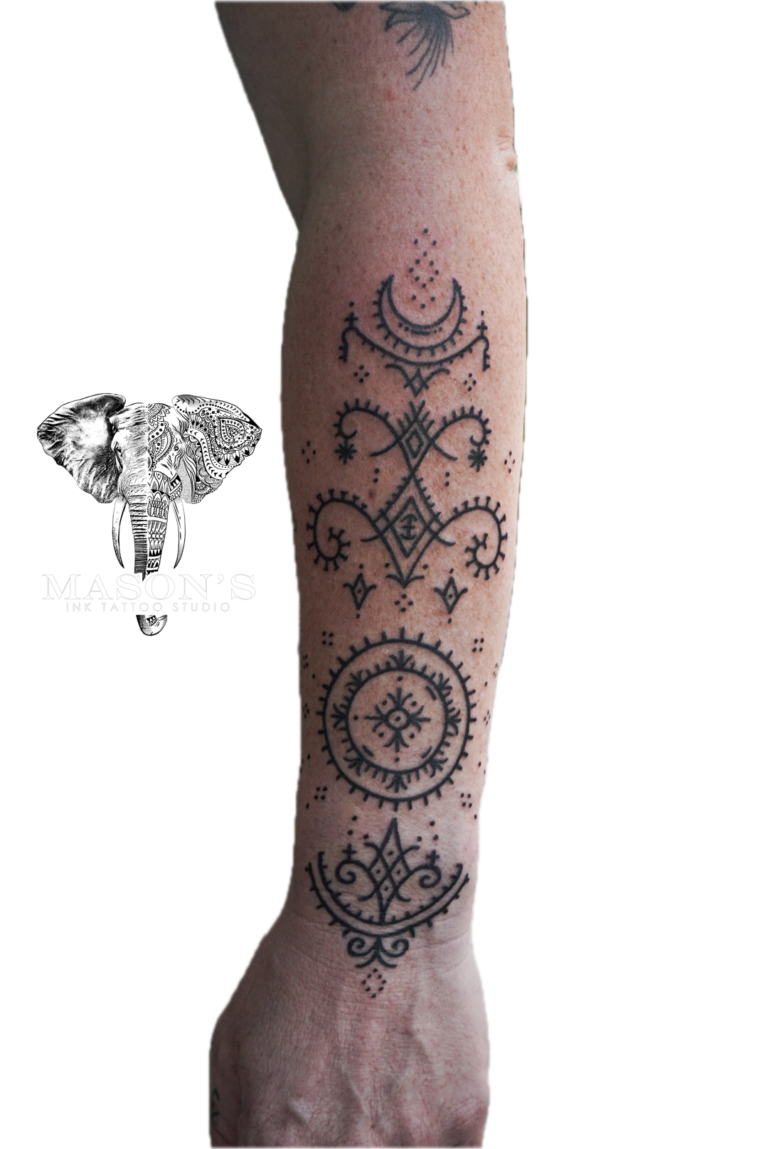 Ornamen Tattoo Style