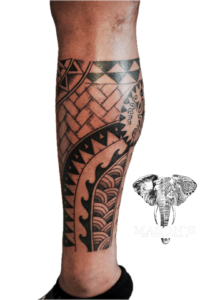 Polinesian Tattoo Style