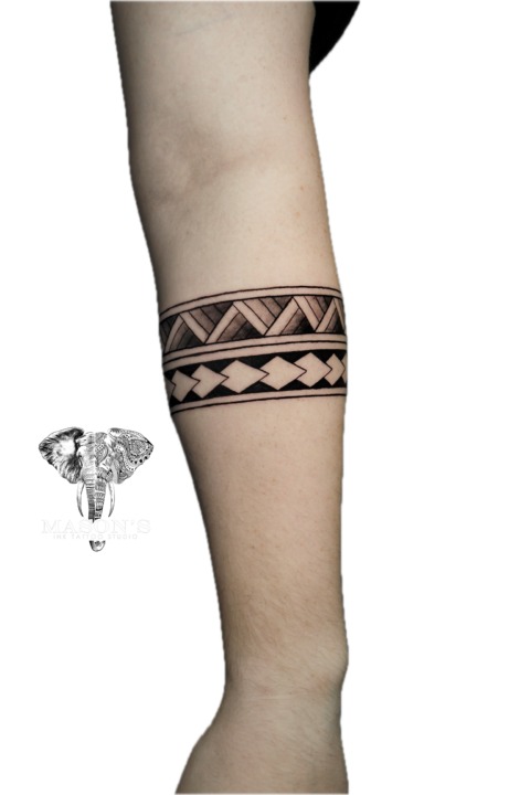 Polinesian Tattoo Style