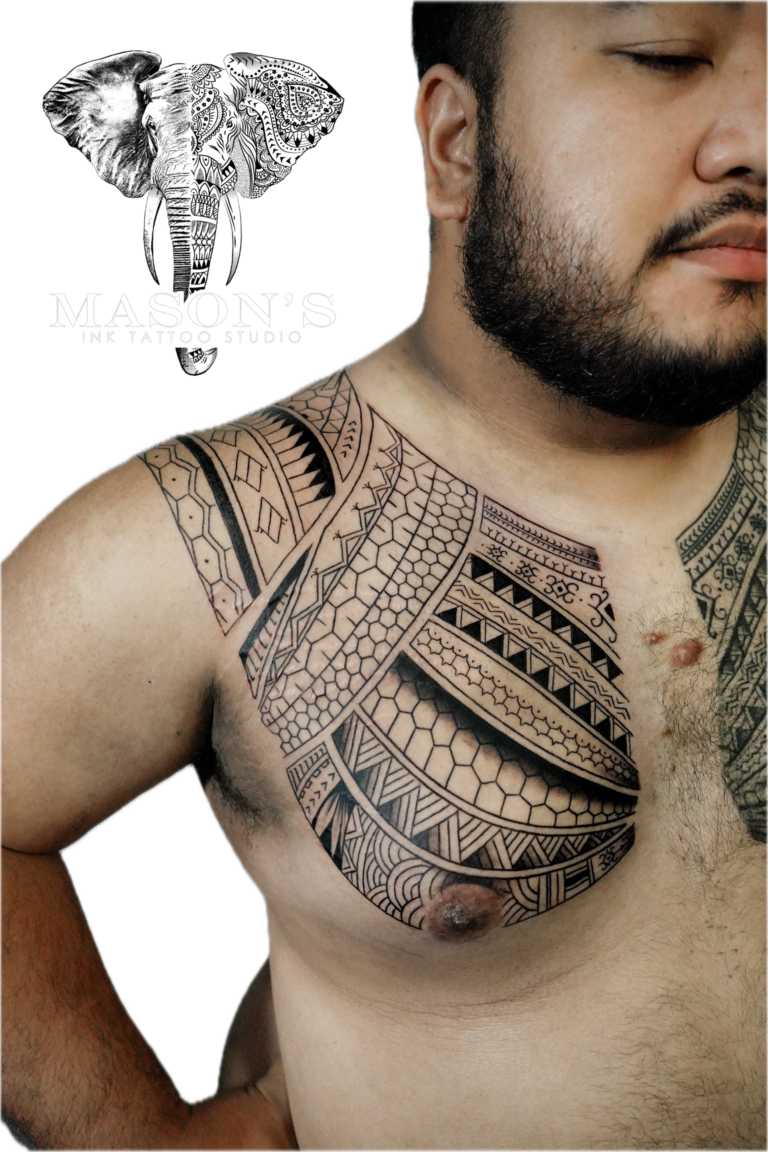 Polinesian Tattoo Style