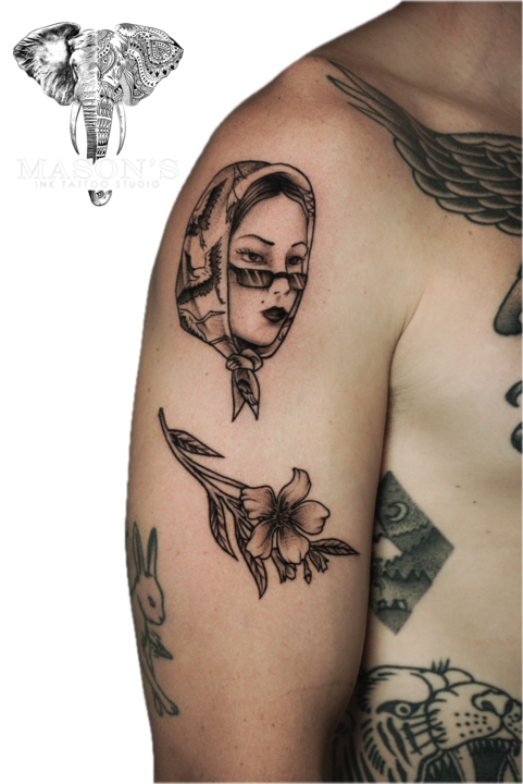 Traditional Tattoo Style : Woman