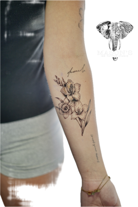 Flowers Tattoo Design
