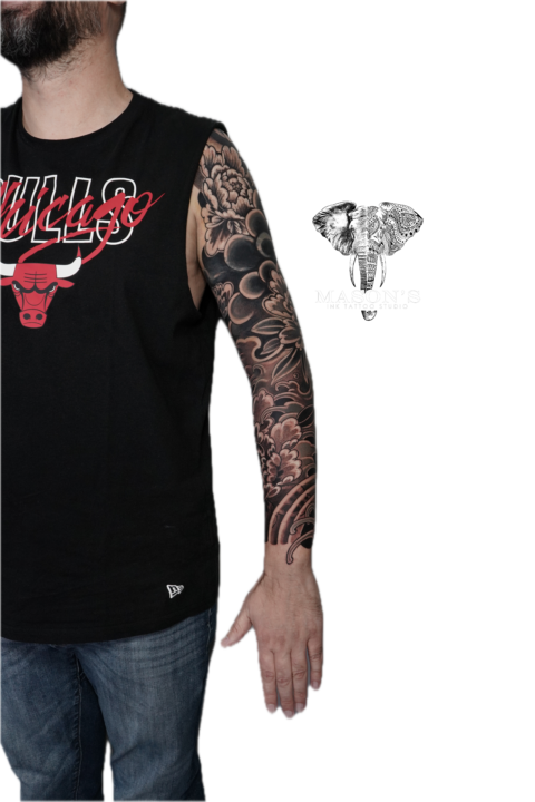 Japanese & Black Grey