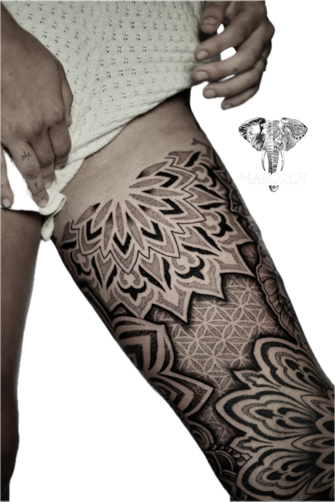 Mandala & Black Work