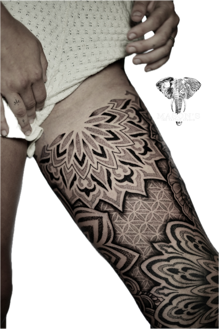 Mandala & Black Work