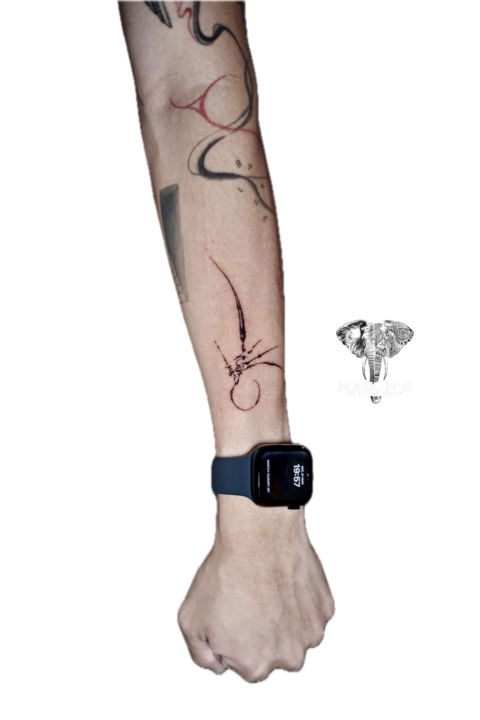 Fineline Tattoo Design