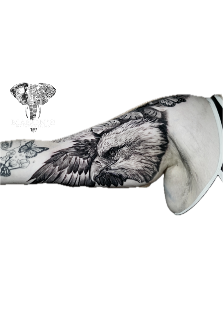 Tattoo Style Realist Eagle