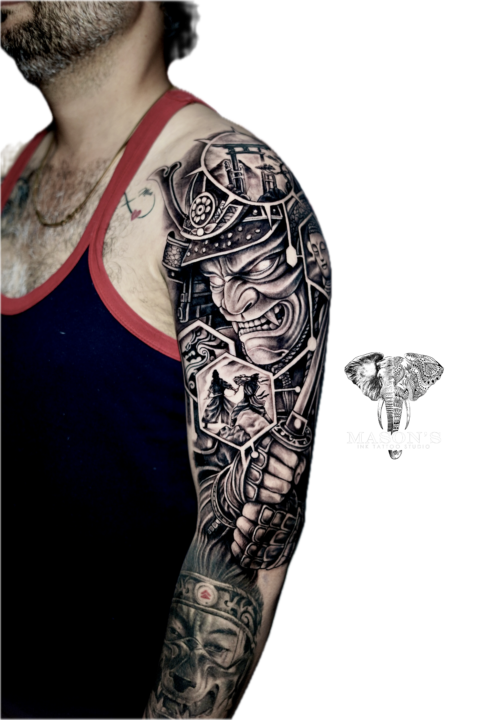 Black & Grey and Japanese