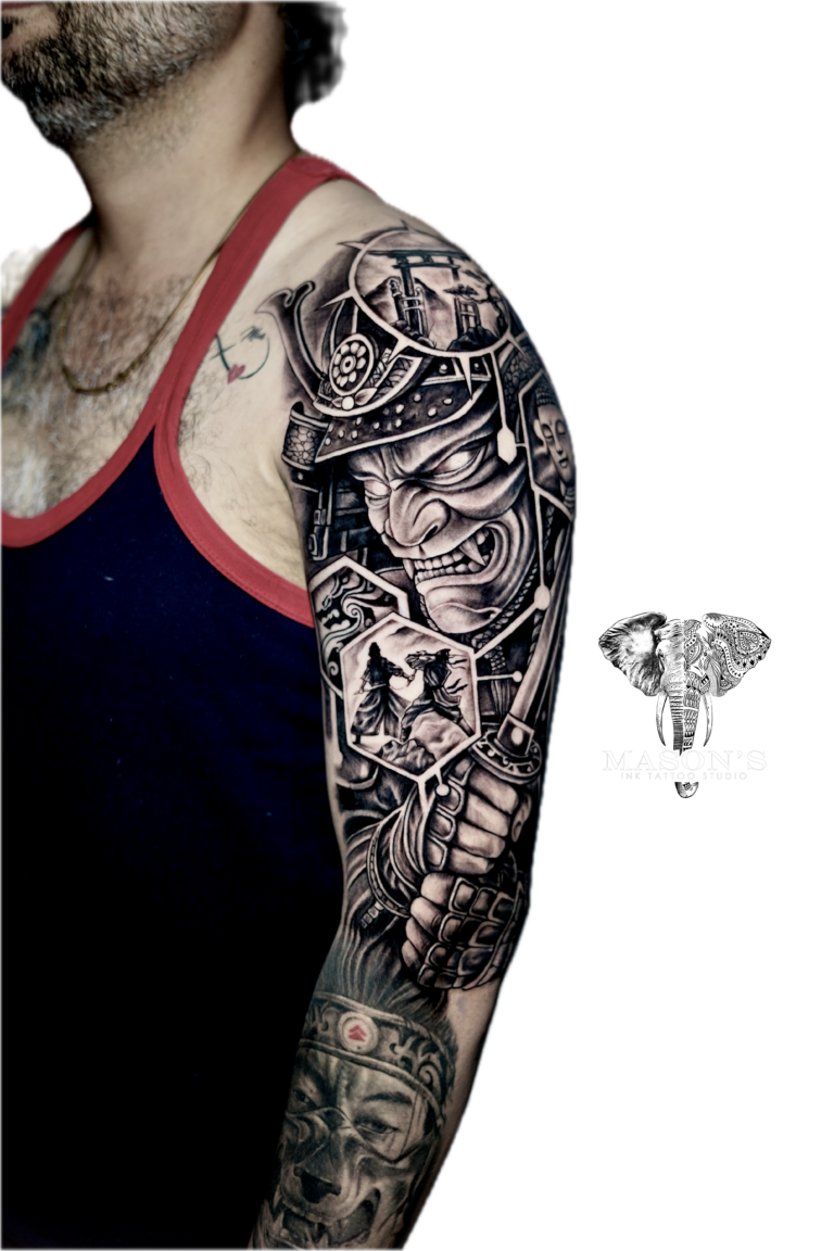 Black & Grey and Japanese