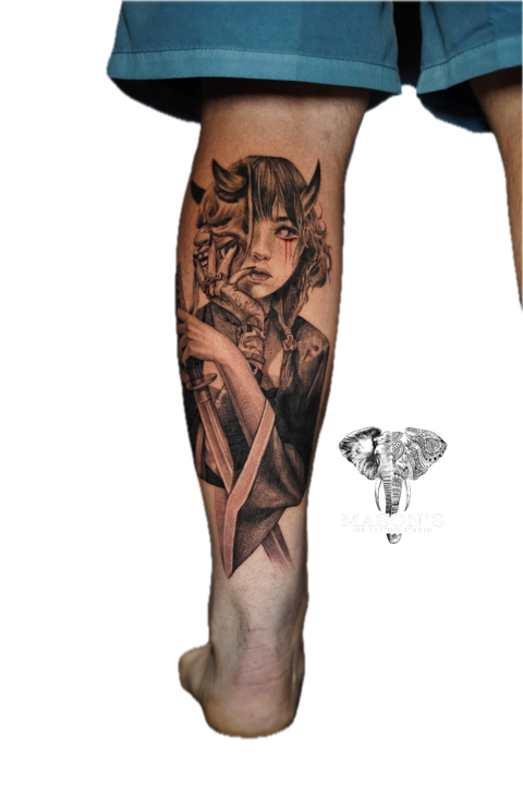 Japanese & Black and Grey