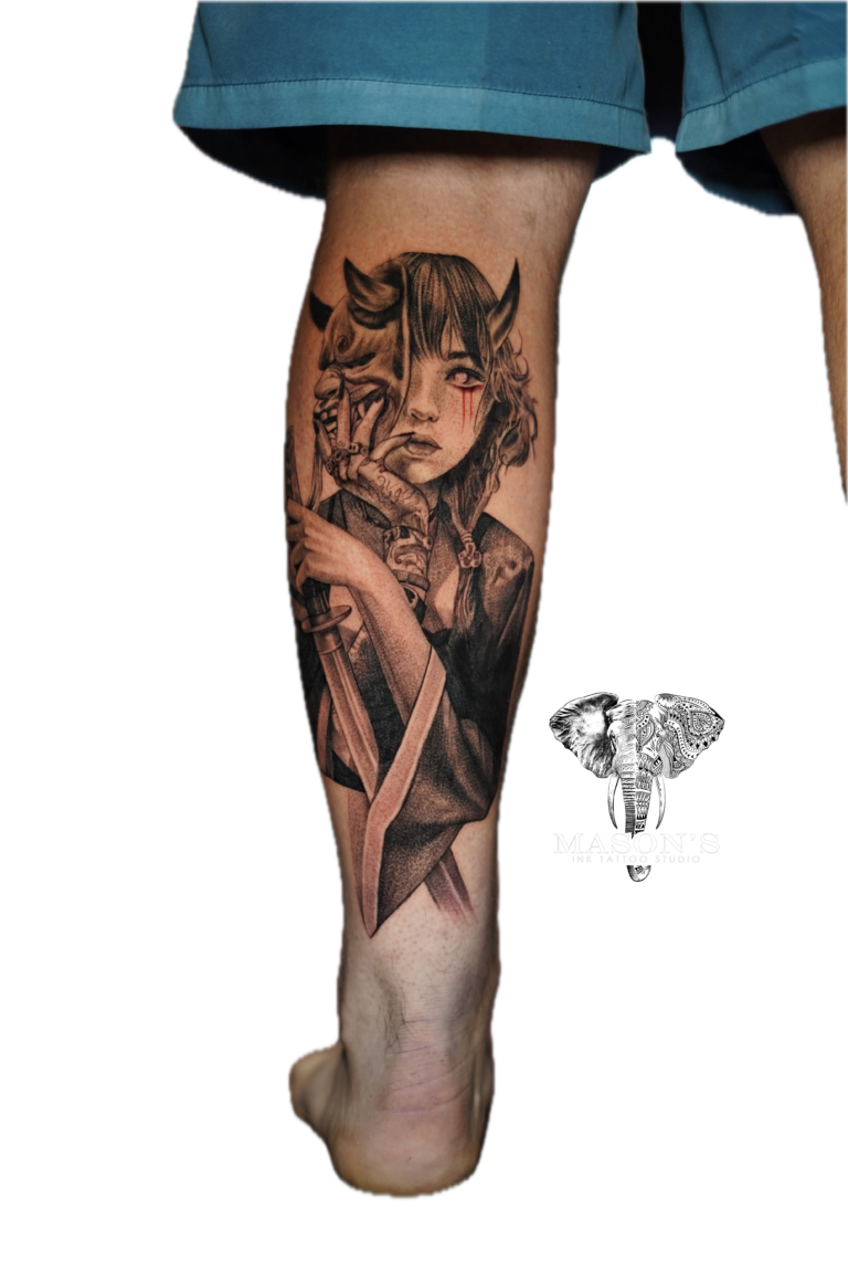 Japanese & Black and Grey