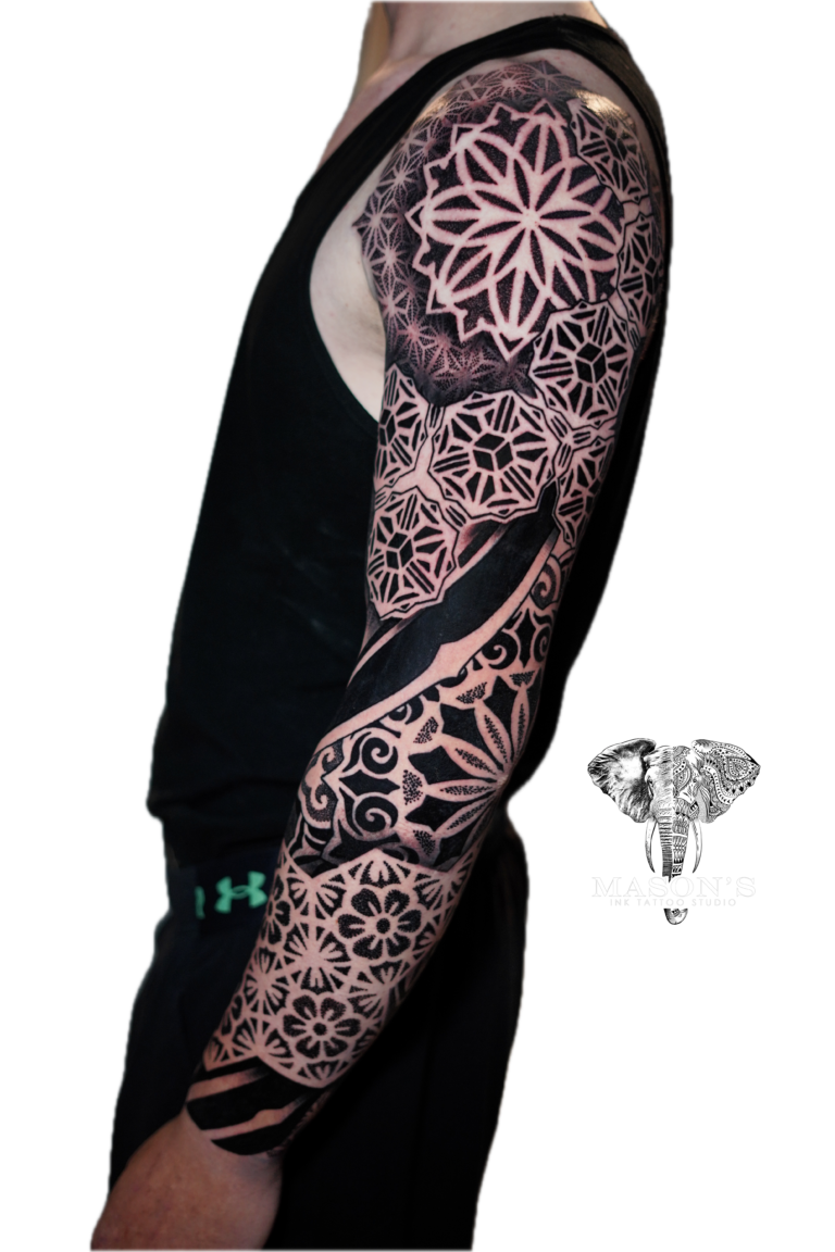 Mandala & Black Work