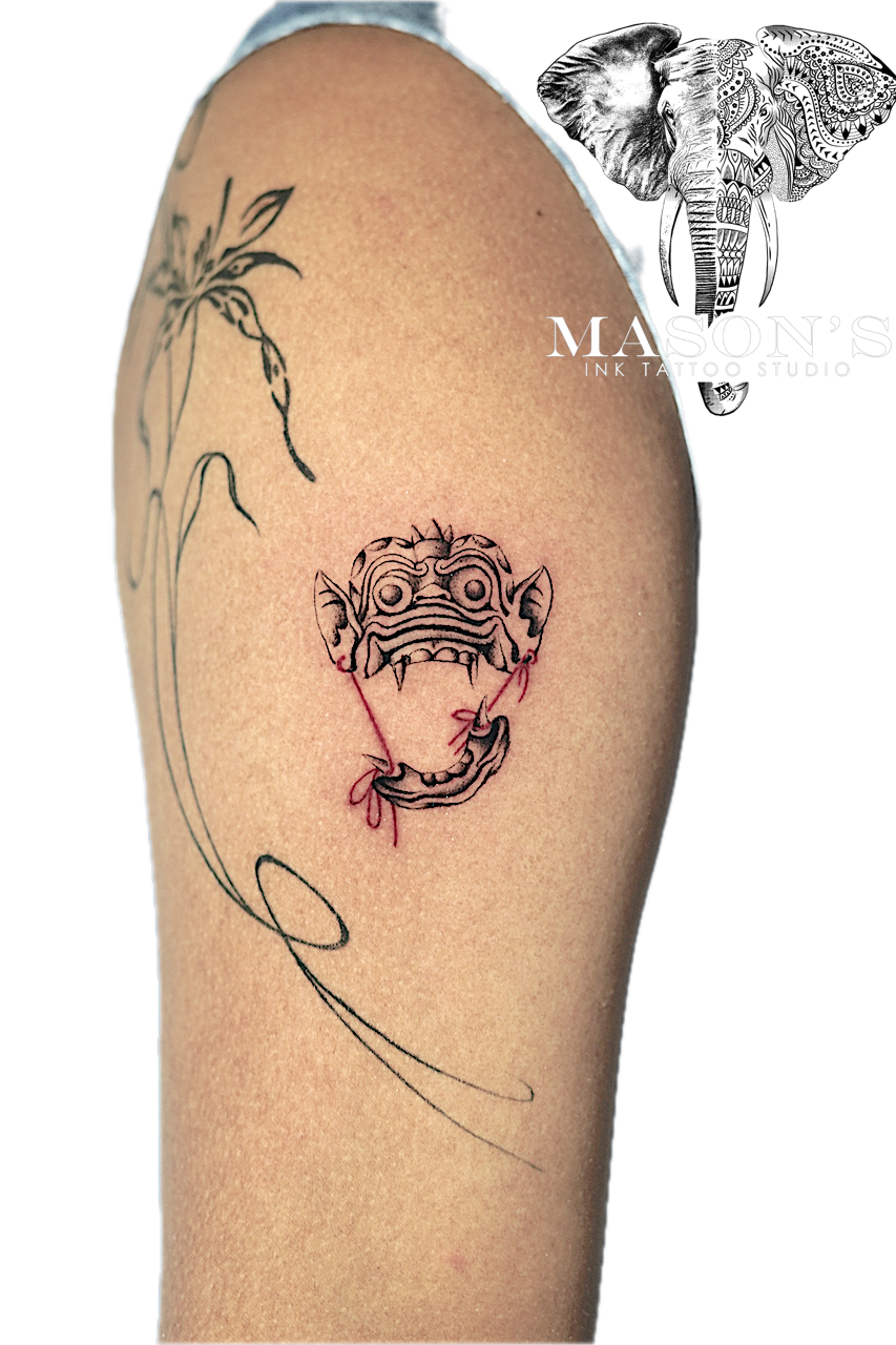Barong Tattoo Style