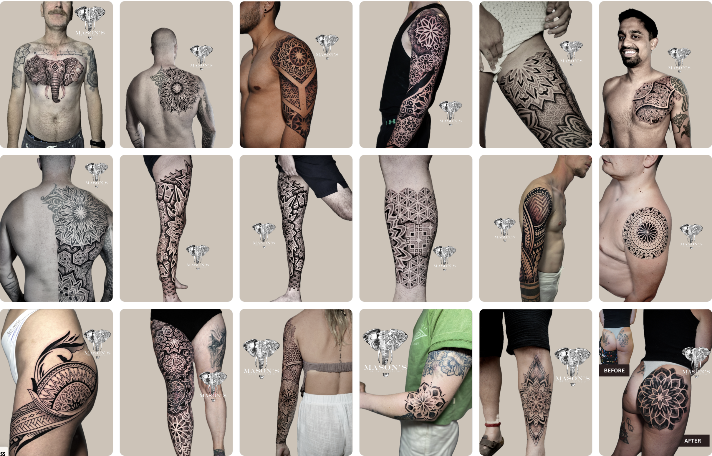 Mandala Tattoo in Bali – Finding Balance in Every Line