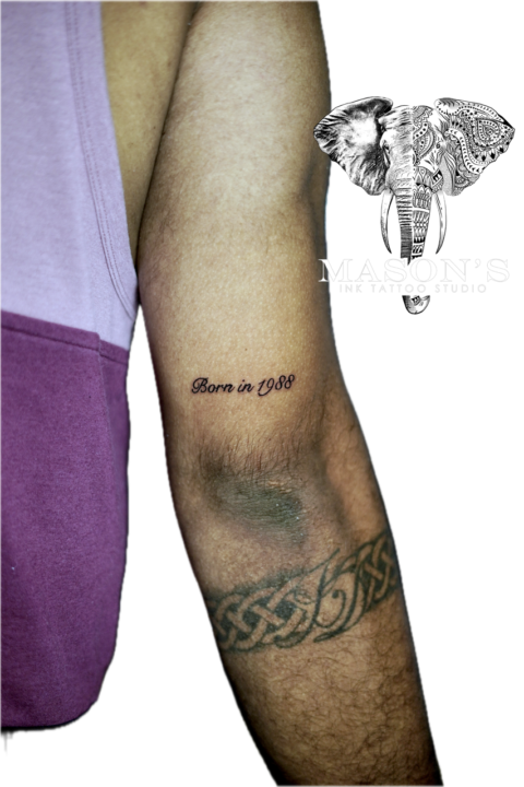 Fine Line Script Tattoo Style