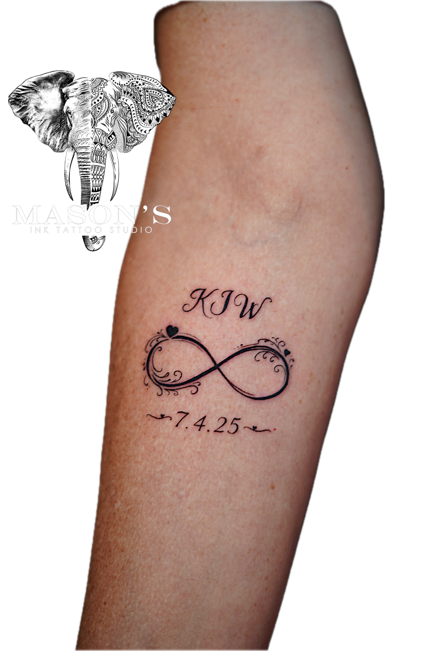 Fine Line Script Tattoo Style