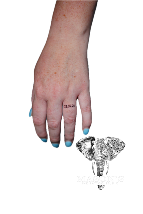 Fine Line Tattoo Style Script