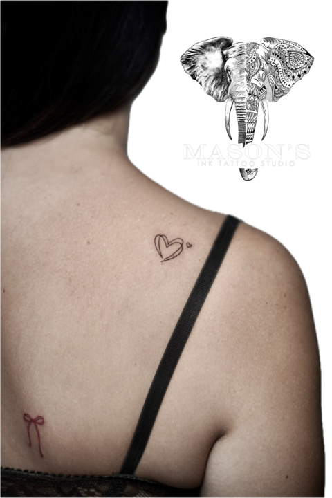 Fineline Hearth Tattoo