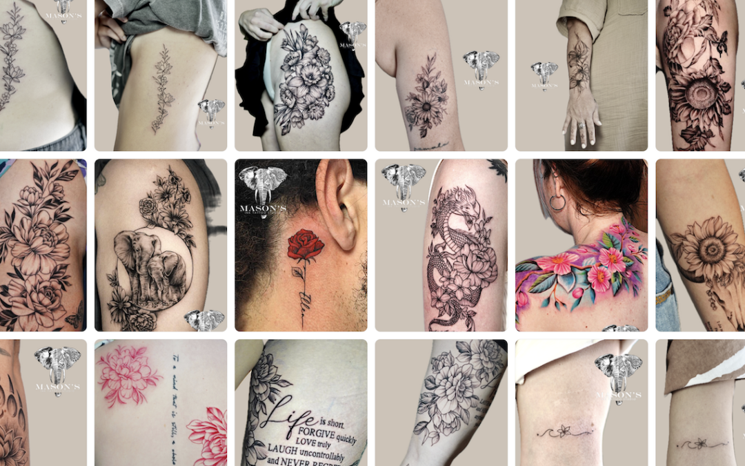 Floral Tattoo in Bali – Inspired by Nature, Designed for You
