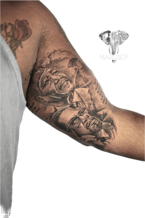 Realism Portrait Tattoo Design