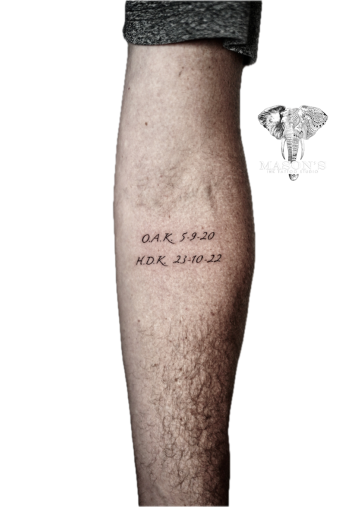 Fine Line Tattoo Design