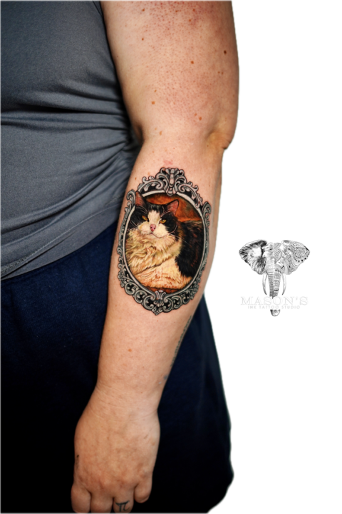 Realism Portrait Artwork Tattoo Design