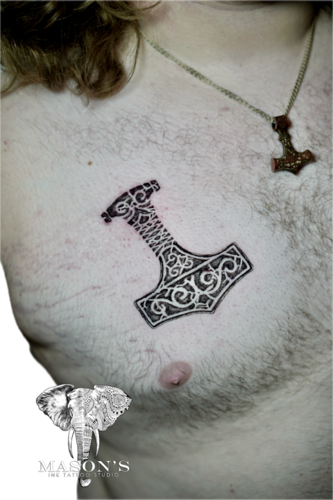 Blackwork Tattoo Design