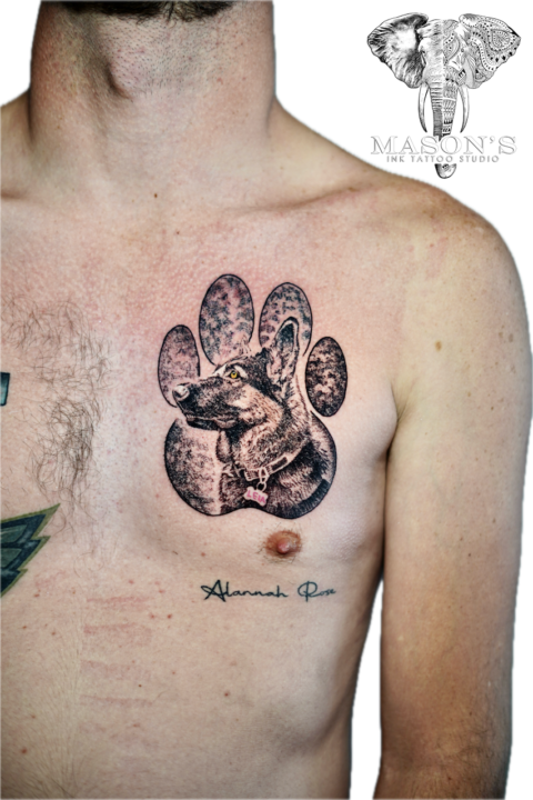 Christian Fenyk Portrait Tattoo Design