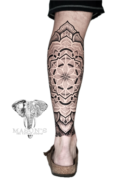 Classic Mandala Tattoo Design