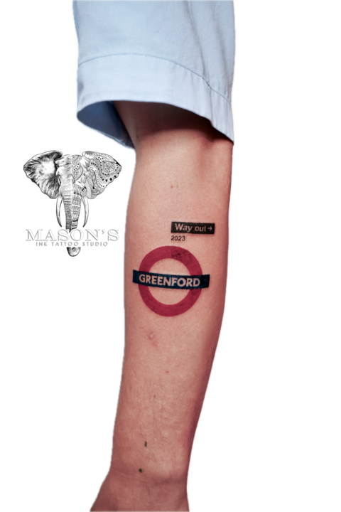 Color Script Tattoo Design