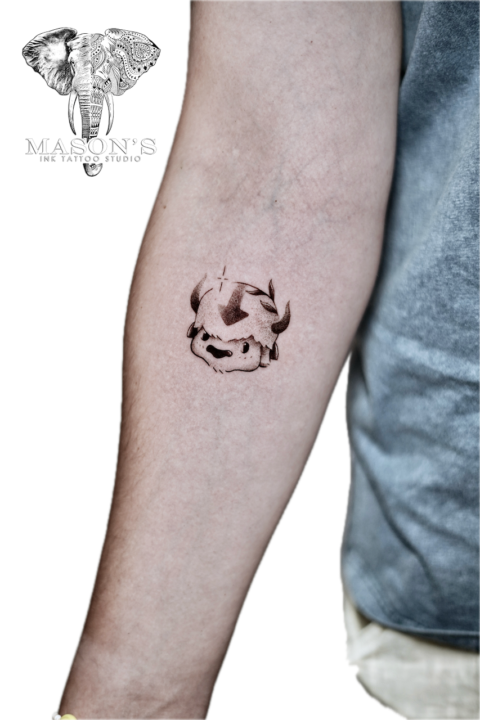 Fine Line Appa Tattoo Design