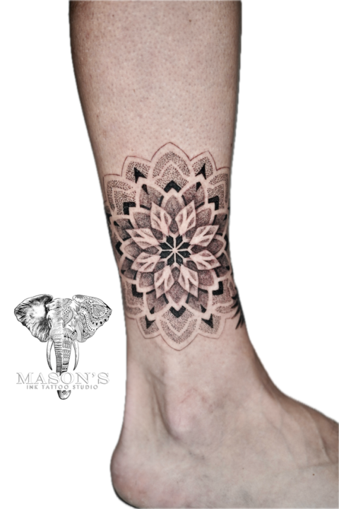 Intricate Mandala Tattoo Design