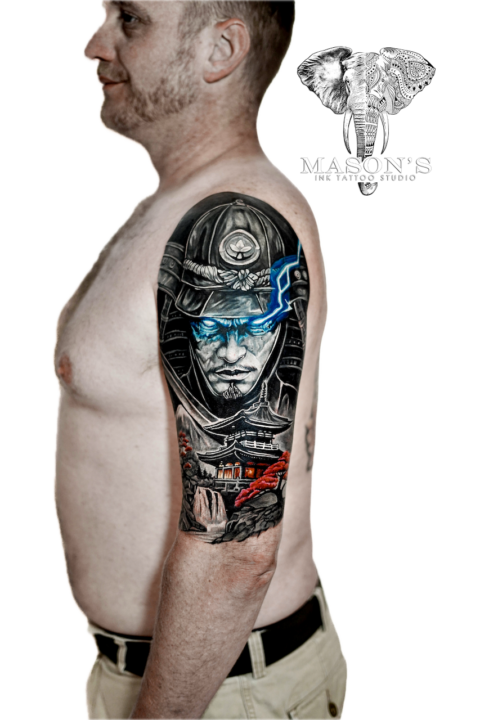 Japanese Cover Up Tattoo Before Design