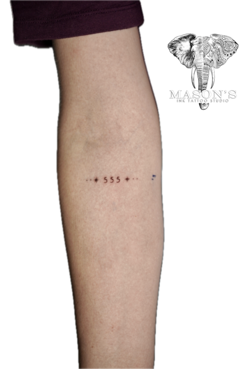 Minimalist Script Tattoo Design