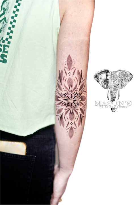 Ornamental Mandala Tattoo Design