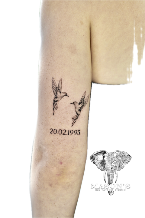 Realism Bird Tattoo Design