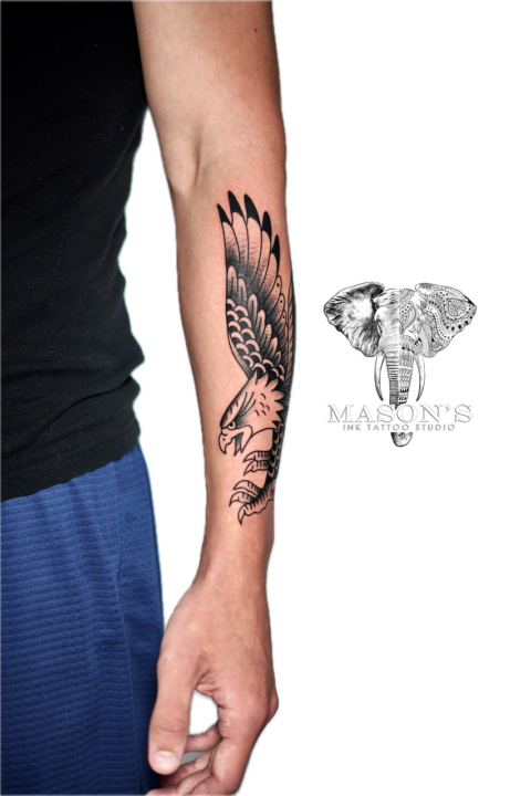 Traditional Eagle Tattoo Design