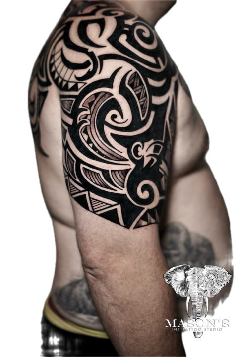 Traditional Tribal Tattoo Design