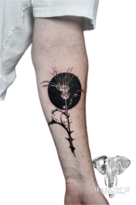 Blackwork Tattoo Design